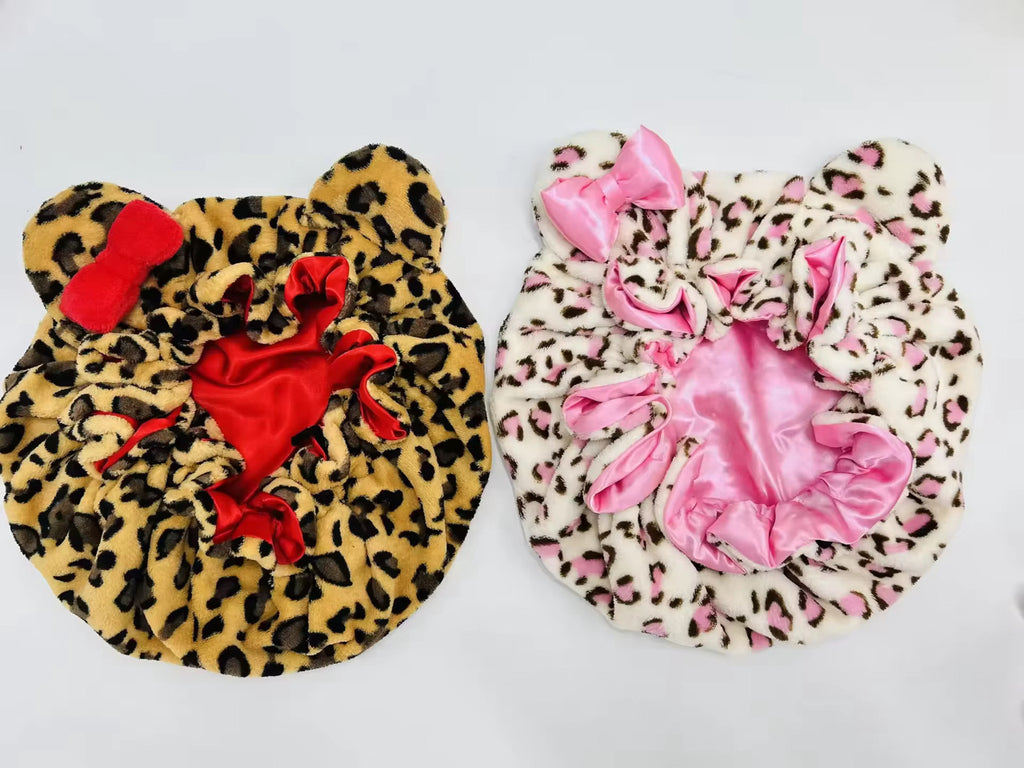 Satin Double-Layered Bonnets