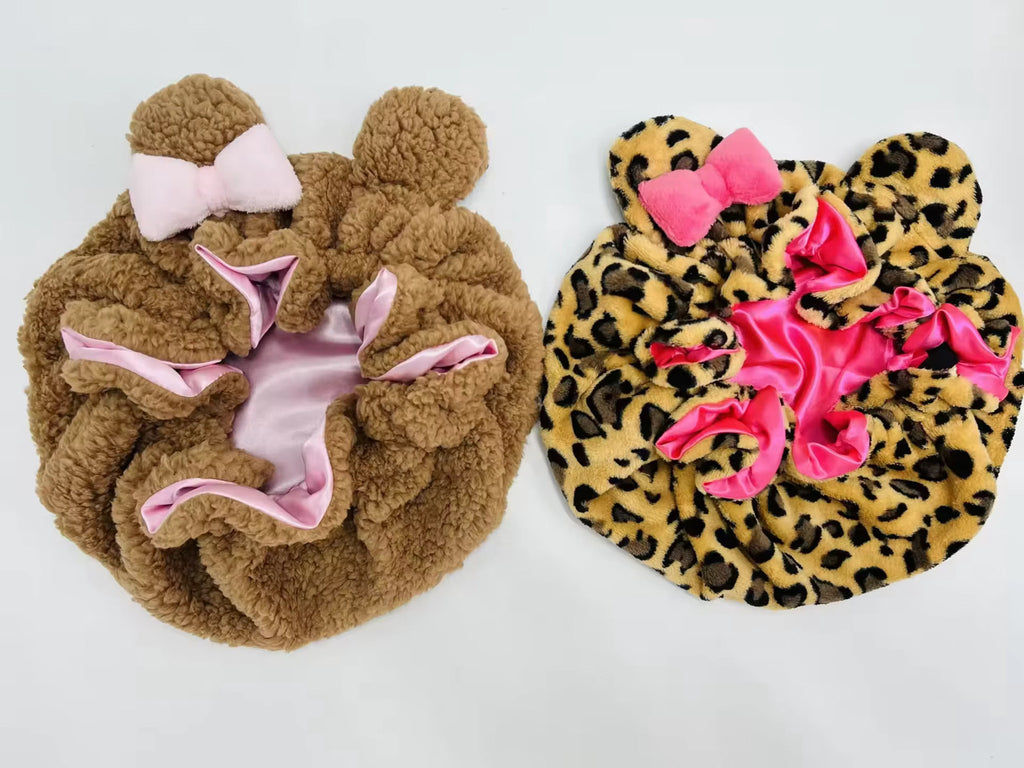 Satin Double-Layered Bonnets