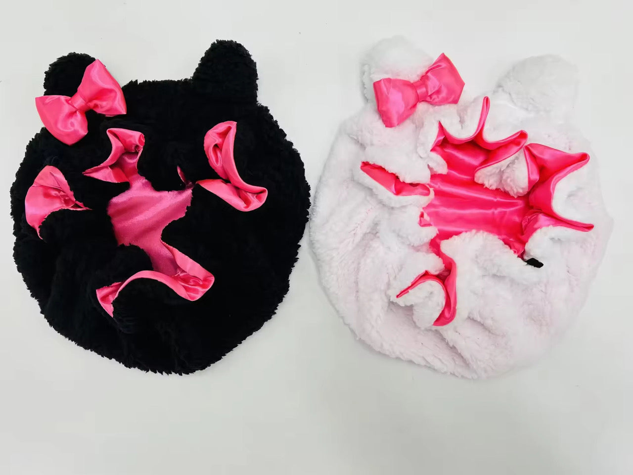 Satin Double-Layered Bonnets