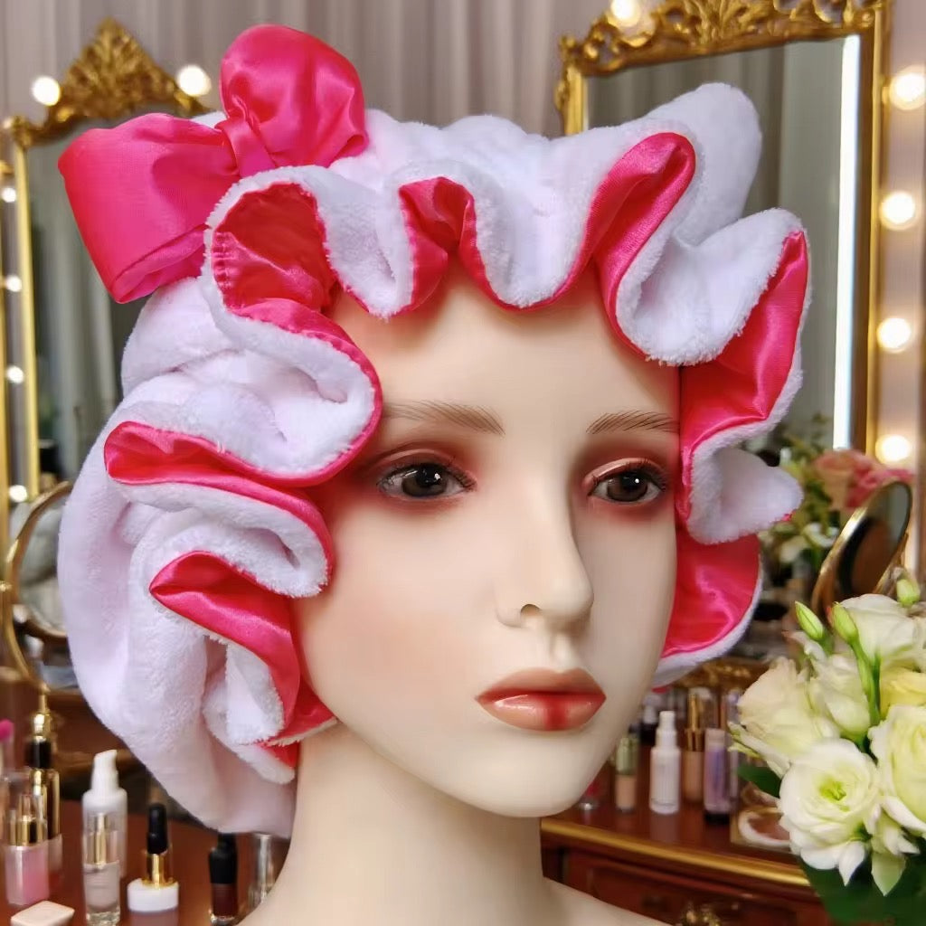 Satin Double-Layered Bonnets